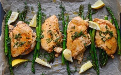 PECHUGAS DE POLLO RELLENAS DE ESPÁRRAGOS
