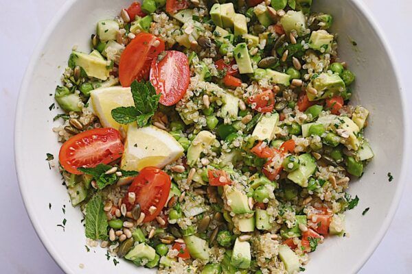 ENSALADA DE QUINOA Y MENTA