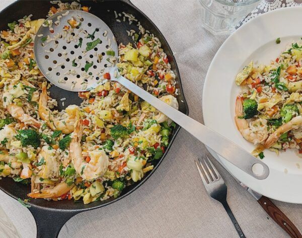 ARROZ TRES DELICIAS A LA HAWAIANA