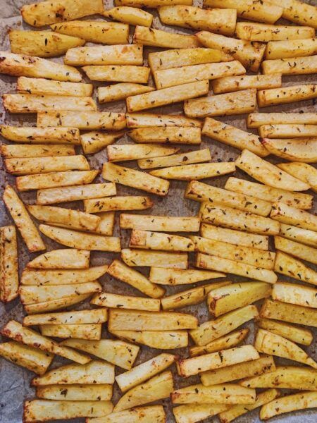 STICKS DE PATATA AL HORNO