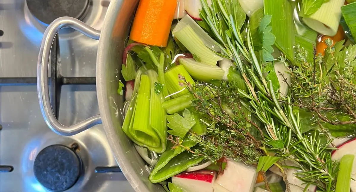 Caldo diurético casero