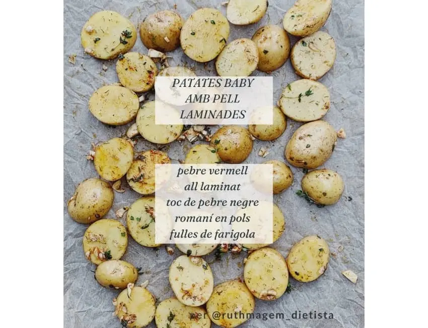Mongeta verda amb patata per emportar