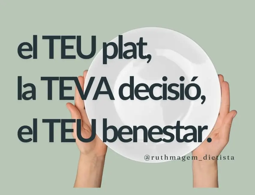 Com saber si la teva dieta és adequada