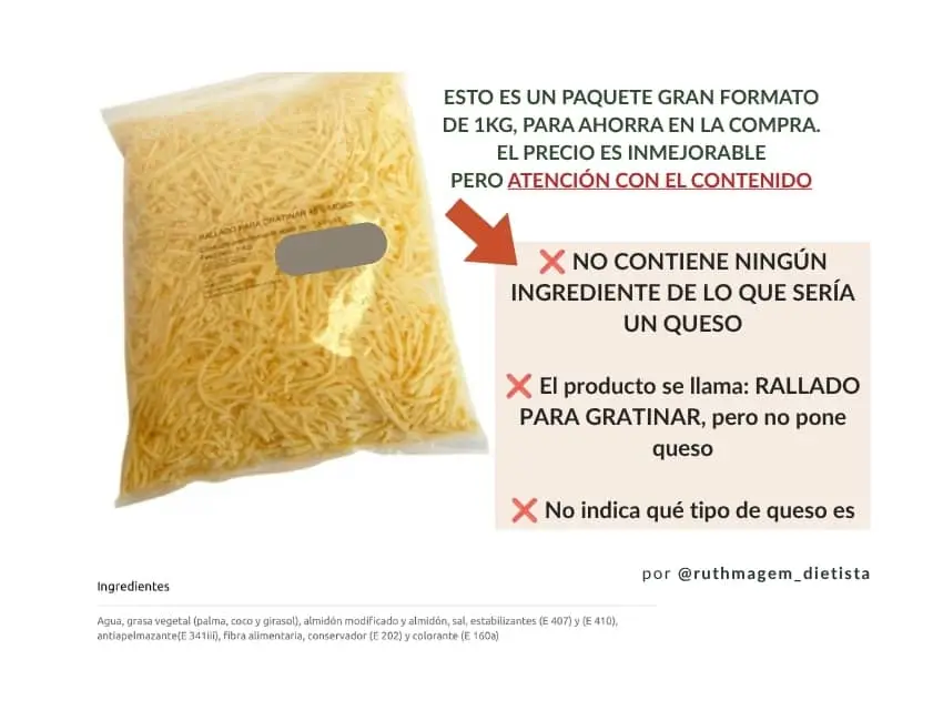 queso rallado